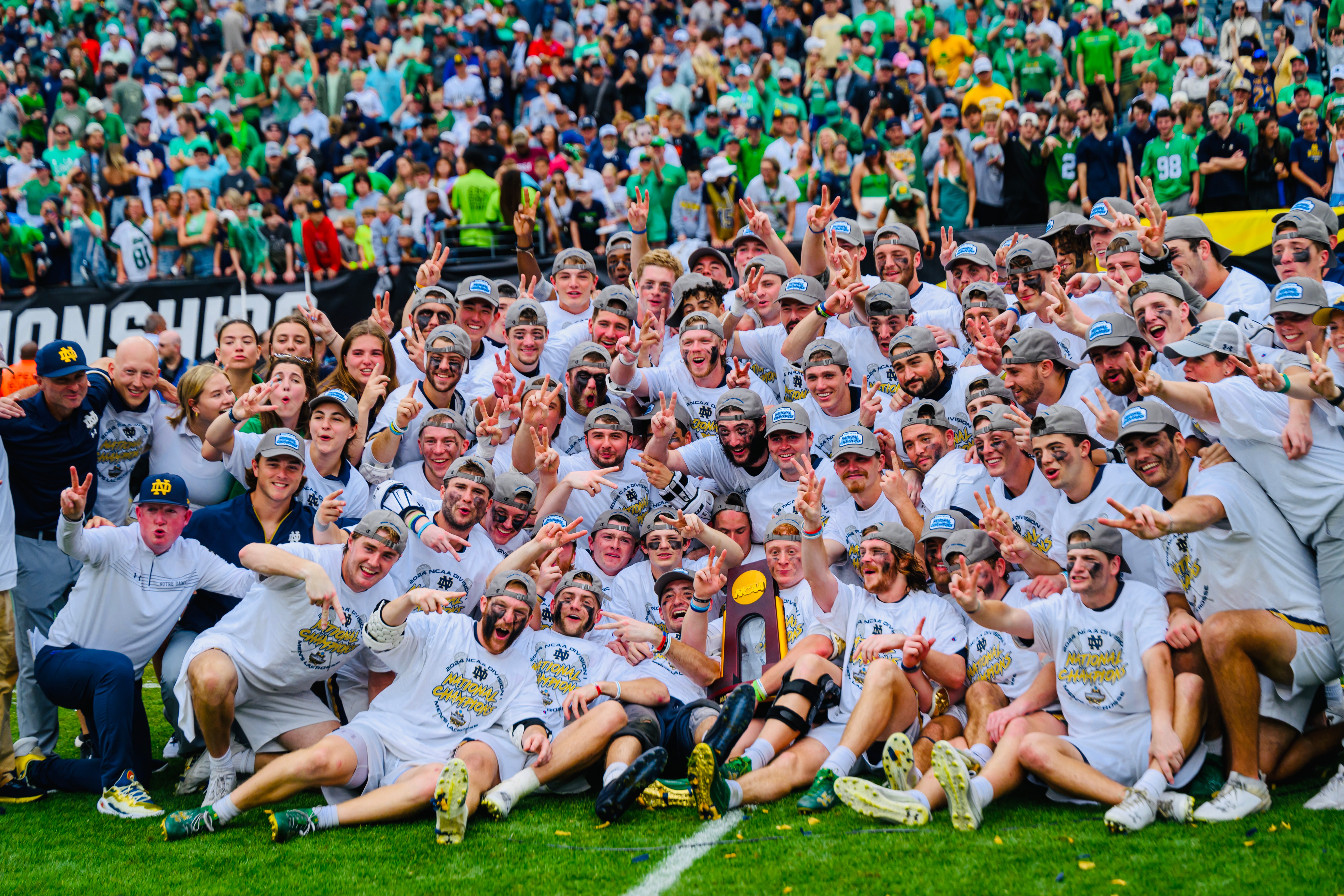 Notre Dame national championship team photo
